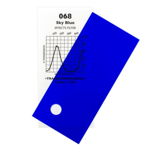 FILTRO PLIEGO CHRIS JAMES Nº068 SKY BLUE