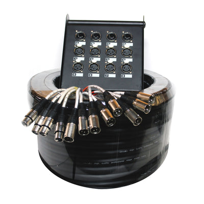 Multipar 8 canales 4 retornos de 30 mts. PRODB SC048-1230