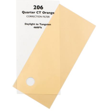 FILTRO PLIEGO CHRIS JAMES Nº206 QUARTER CT ORANGE