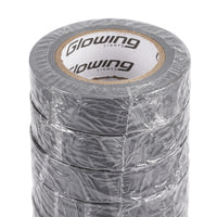 Cinta Aislante PVC 18 MT Gris Pack x10 / Huincha Aislante Glowing