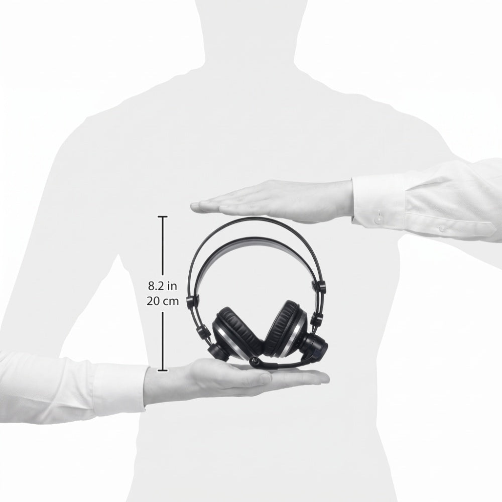 Audífono con Micrófono Condensador HSC171 AKG (Cable No Incluido)