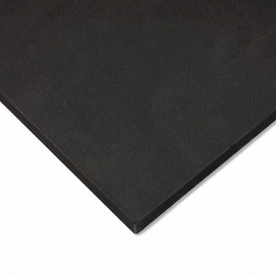 Goma Eva Densa Negra 10mm/ Disponible