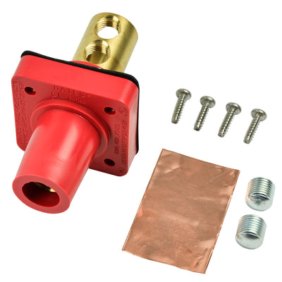 Conector Marinco CL40FRB-C CL16 Panel 400A / 600V 2/0 - 4/0 AWG Hembra - Rojo