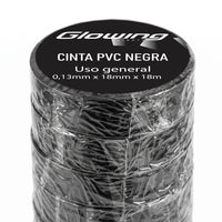 Cinta Aislante PVC 18 MT Pack x10/ Huincha Aisladora Glowing
