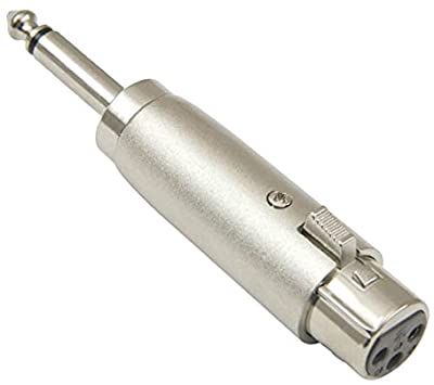 Adaptador XLR hembra a PLUG balanceado