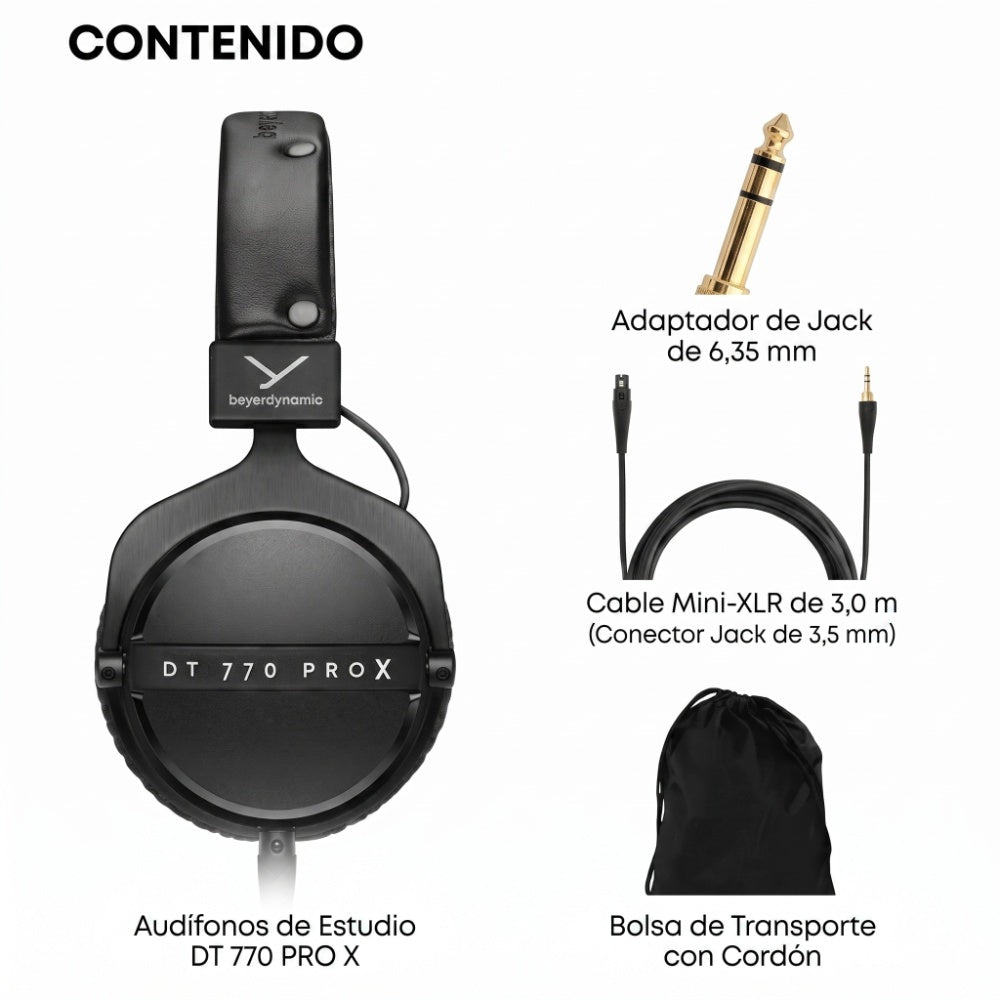 Audífonos Beyerdynamic DT 770 PRO X con Controlador STELLAR.45