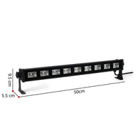 Barra LED UV 9x3w Glowing Lightings