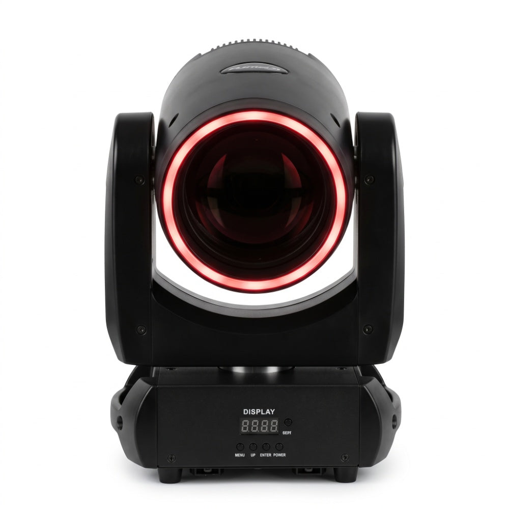 Kit 4 Cabezas Móviles Robotizadas Glowing BEAM 120W LED + Flight Case