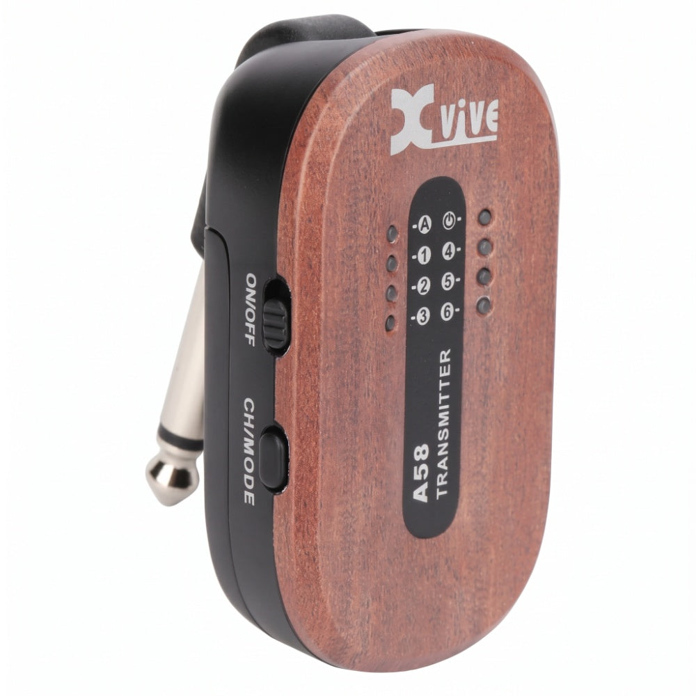 XVIVE A58 MAHOGANY – Sistema Inalámbrico para Guitarra y Bajo