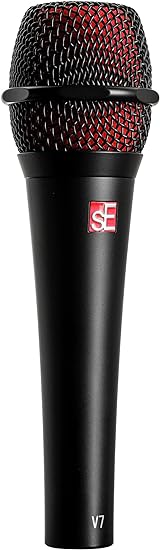 SE Electronics V7-BLACK - Micrófono de mano supercardioide
