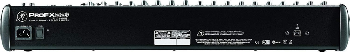 MEZCLADOR MACKIE PRO FX22 V2
