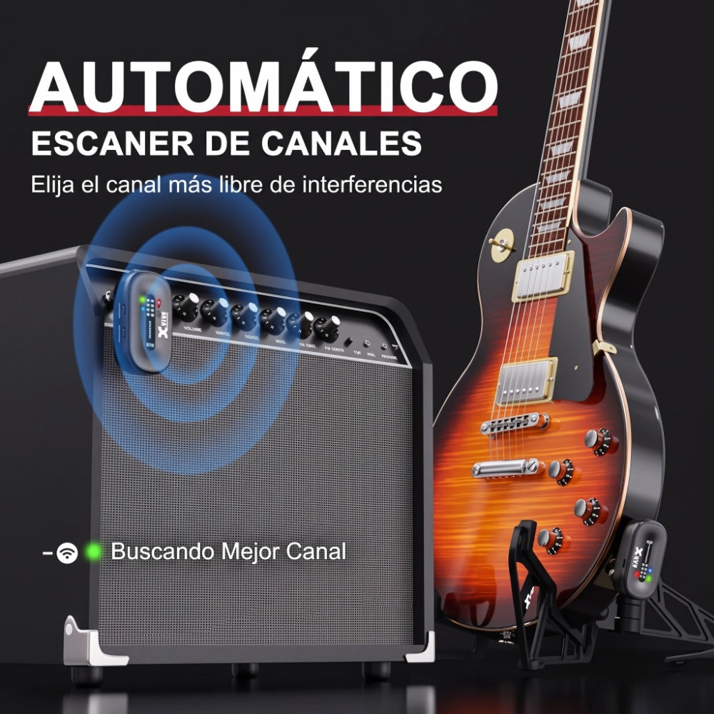 XVIVE A58 MAHOGANY – Sistema Inalámbrico para Guitarra y Bajo
