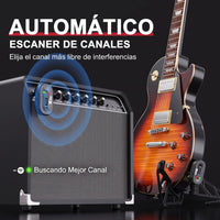 XVIVE A58 MAHOGANY – Sistema Inalámbrico para Guitarra y Bajo