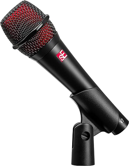 SE Electronics V7-BLACK - Micrófono de mano supercardioide