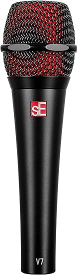 SE Electronics V7-BLACK - Micrófono de mano supercardioide