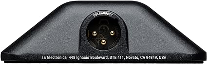SE Electronics BL8 Micrófono de límite cardioide con control de ecualización compatible con Kelly Shu Negro