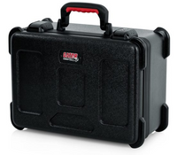 Case Gator de fibra para 7 micrófonos inalámbricos y accesorios.