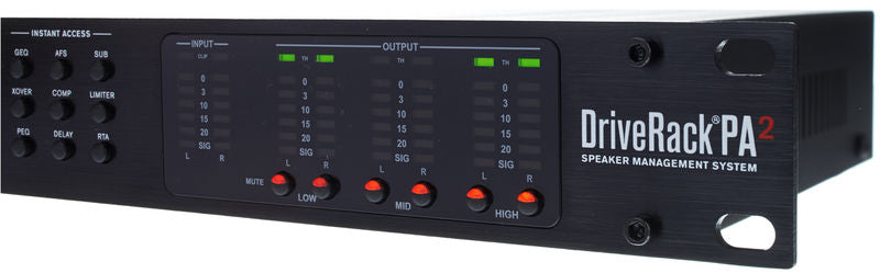Procesador digital dbx DriveRack PA2