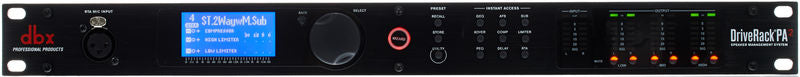 Procesador digital dbx DriveRack PA2