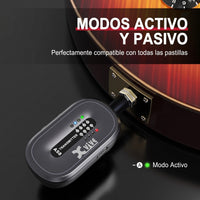 XVIVE A58 MAHOGANY – Sistema Inalámbrico para Guitarra y Bajo