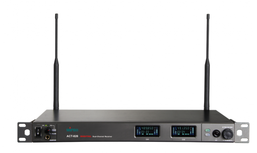 Receptor digital MIPRO ACT828 Con interfaz DANTE