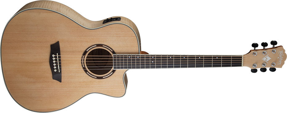 GUITARRA WASHBURN ELECTRO ACUSTICA AG40CE