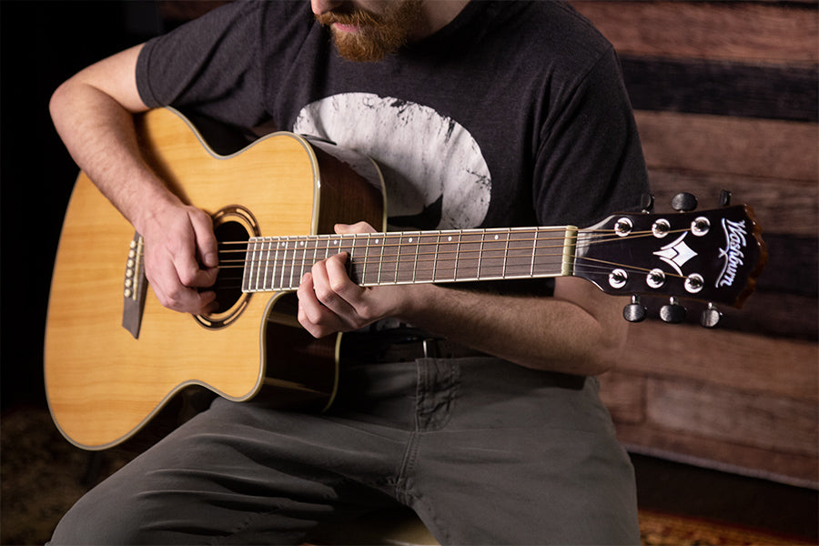 GUITARRA WASHBURN AG70CE APRENDIZ