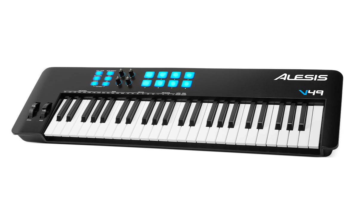 Alesis V49 MKII - Teclado Controlador Midi USB 49 TECLAS