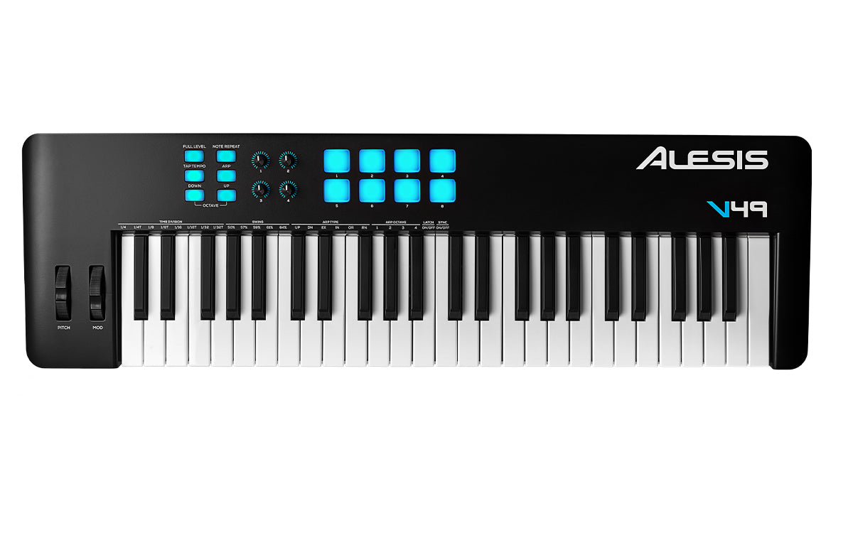 Alesis V49 MKII - Teclado Controlador Midi USB 49 TECLAS