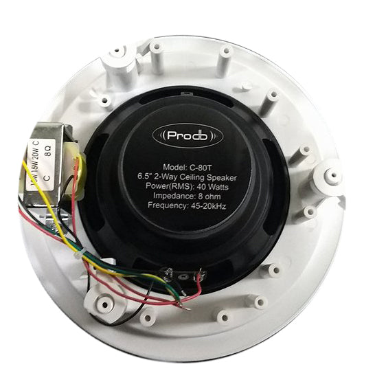 Parlante de cielo Prodb C-80 T 40W ( precio par )