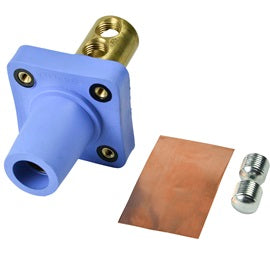 CAMLOCK MARINCO 400 A. HEMBRA AZUL PANEL