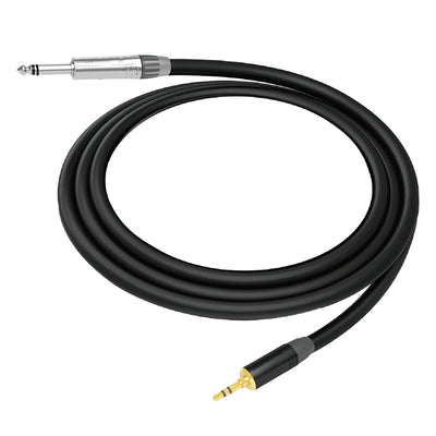 Cable Seetronic de audio rizado plug - mini Plug stereo 1 Mt