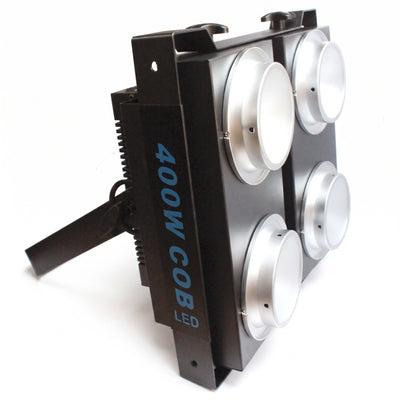 Blinder LED Blanco Calido y Frio 4X100W Glowing