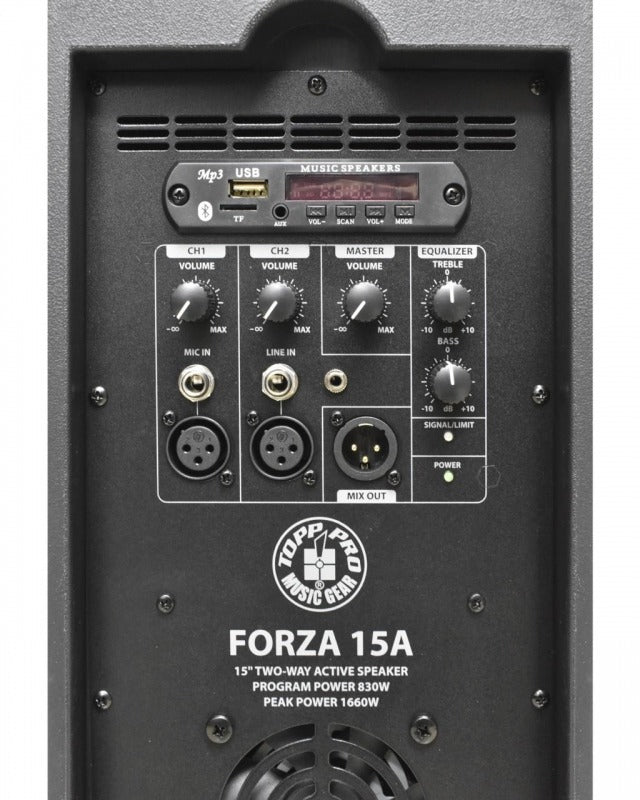 PARLANTE ACTIVO TOPP PRO FORZA 15A