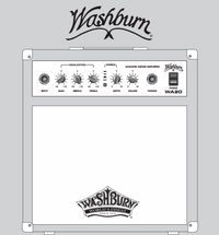 Amplificador de guitarra acústica Washburn WA20