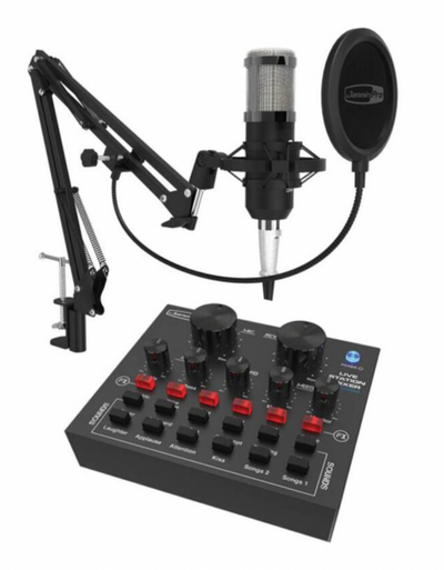 MICROFONO JAMMIN PRO STREAM STUDIOPACK 2