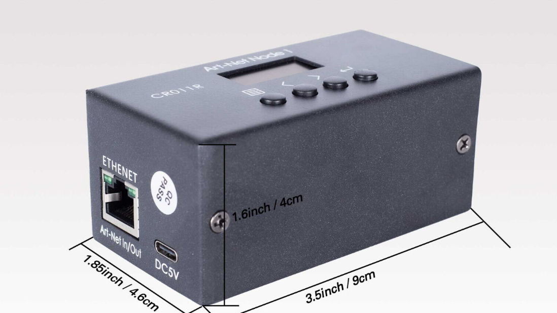 ARTNET DMX NODE 1 GLOWING