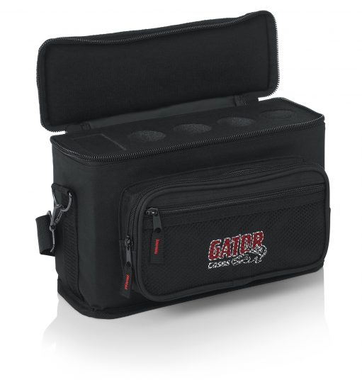 Bolso acolchado GATOR GM-4 para 4 micrófonos