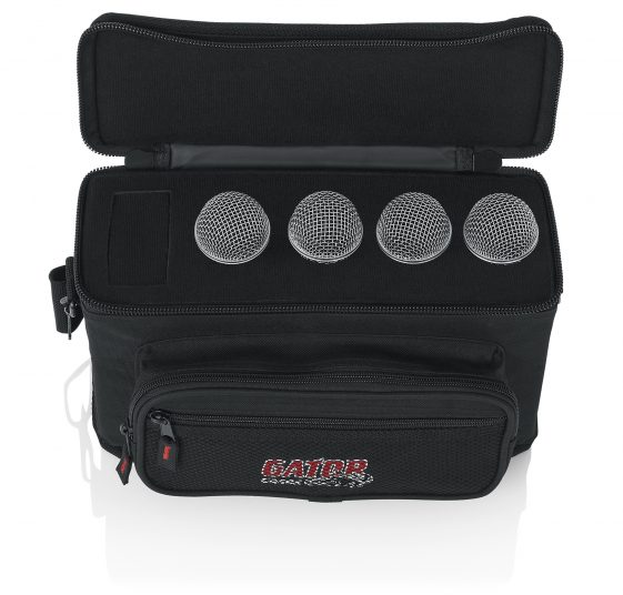 Bolso acolchado GATOR GM-4 para 4 micrófonos