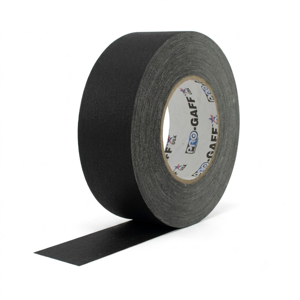 Cinta Gaffer de tela PRO GAFF Negro mate PROTAPE