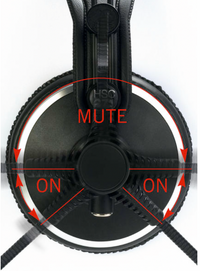 Auriculares profesionales AKG HSD271 con micrófono dinámico (Cable no incluido)