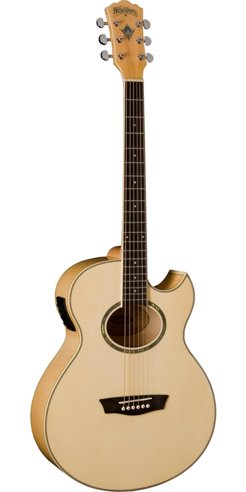Guitarra electroacustica Washburn EA 20 SNB