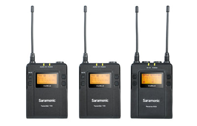 pack lavalier inalámbrico PORTABLE UHF SARAMONIC UWMIC9 KIT2