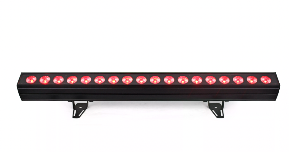 BARRA LED 18X18W BAR LED RGBWA UV 6EN1 GLOWING