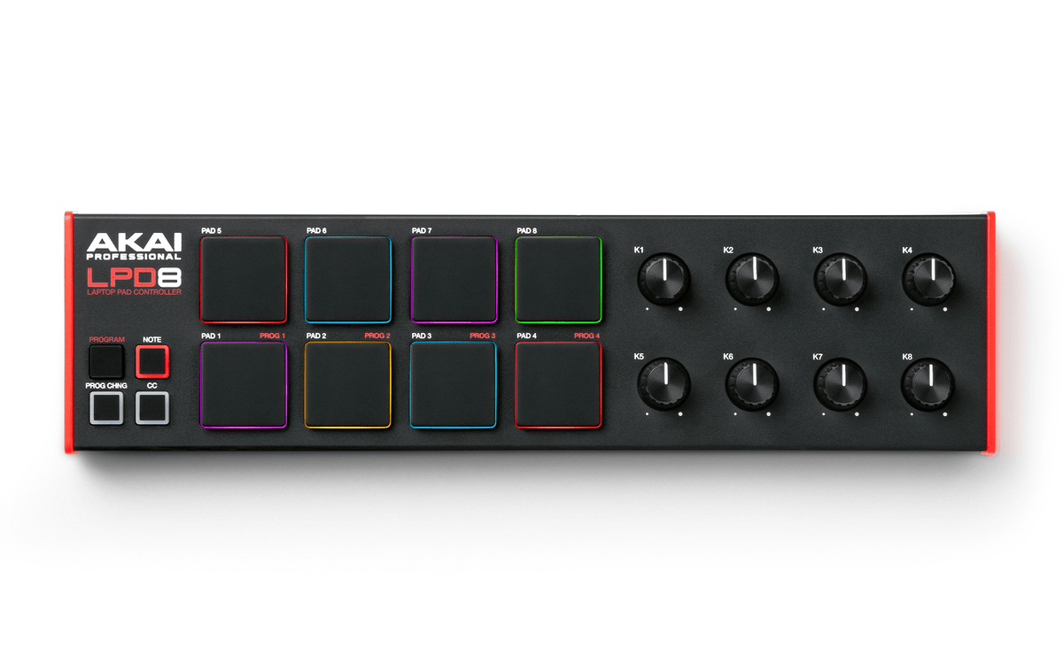 Controlador Midi Pad Akai LPD8