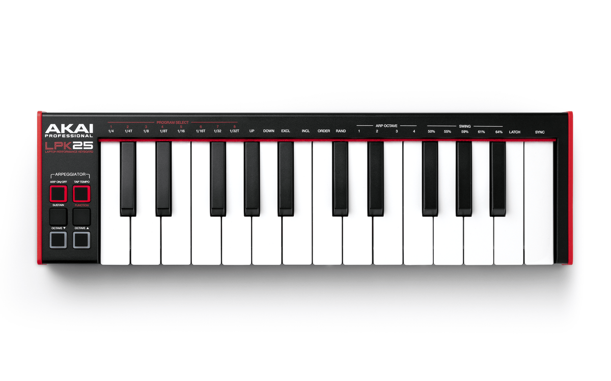 Teclado Midi Akai LPK25