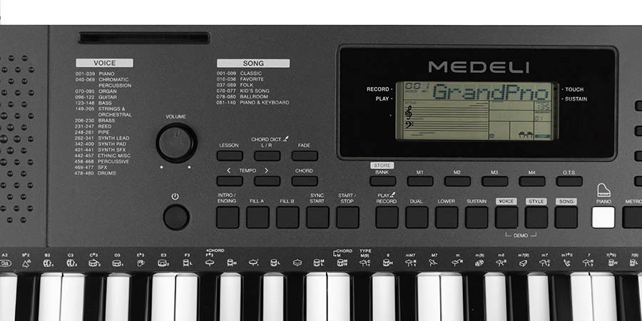 TECLADO MEDELI MK100