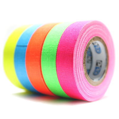 Pack de bolsillo Cinta Gaffer PROTAPES 5 colores fluor