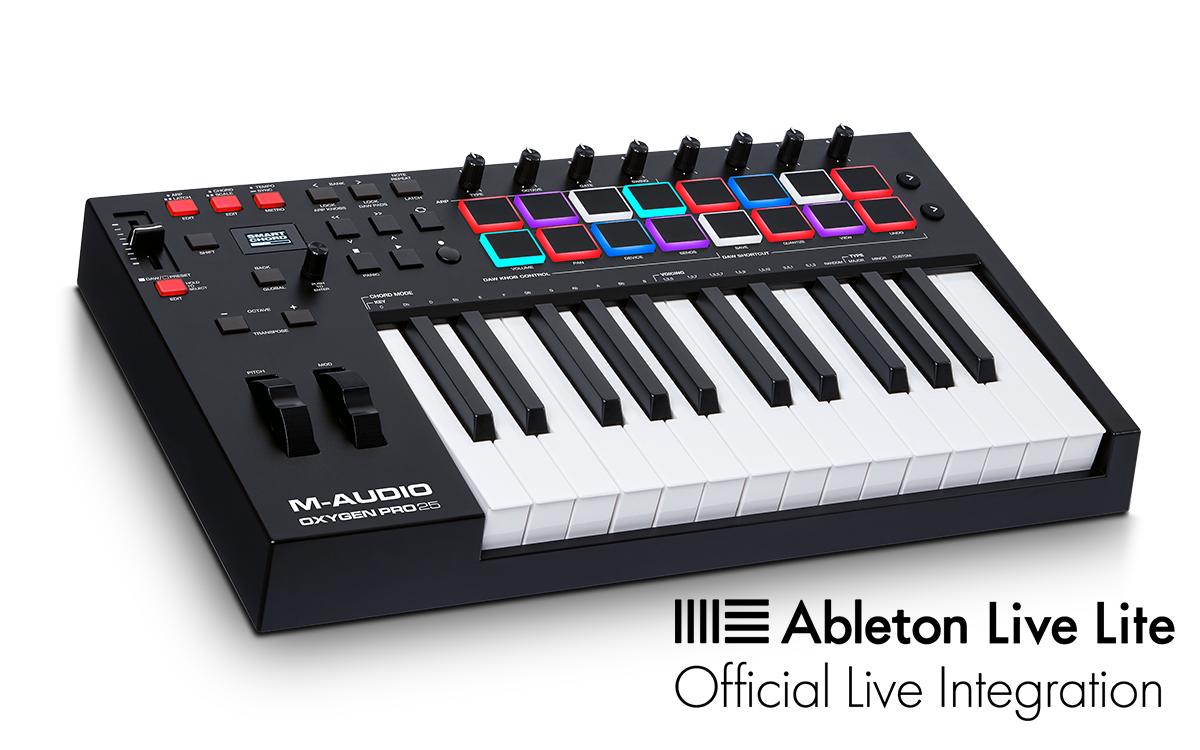 Teclado Midi M-Audio Oxygen Pro 25