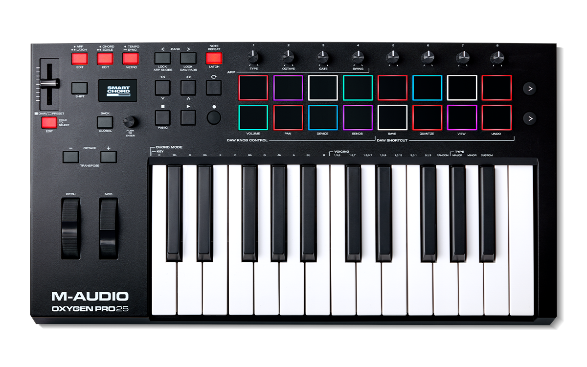 Teclado Midi M-Audio Oxygen Pro 25